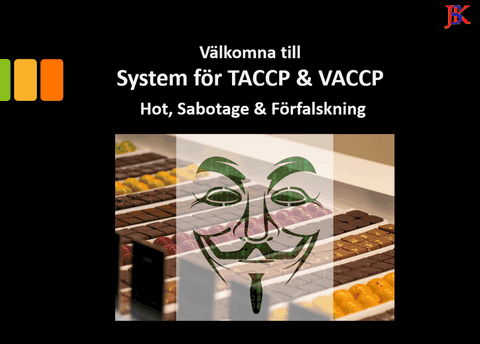 Ny kurs TACCP & VACCP
