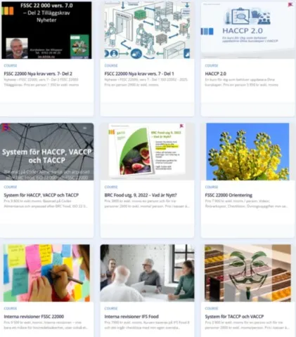 Utbildning Online VÄXA MED LIVSMEDEL utbildningar
